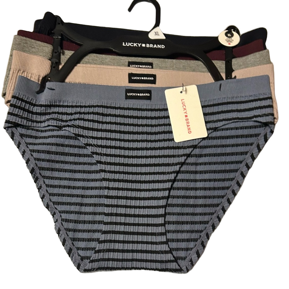 Lucky Brand Woman’s Seamless Bikini Underwear - Set Of 5